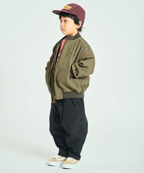 F.O.KIDS(エフオーキッズ)の「【ジュニア対応】タンカースジャケット(テーラードジャケット・キッズ・ベージュ/チャコール/カーキ・80/90/100/110/120/130/140/150/160)」の6枚目の写真