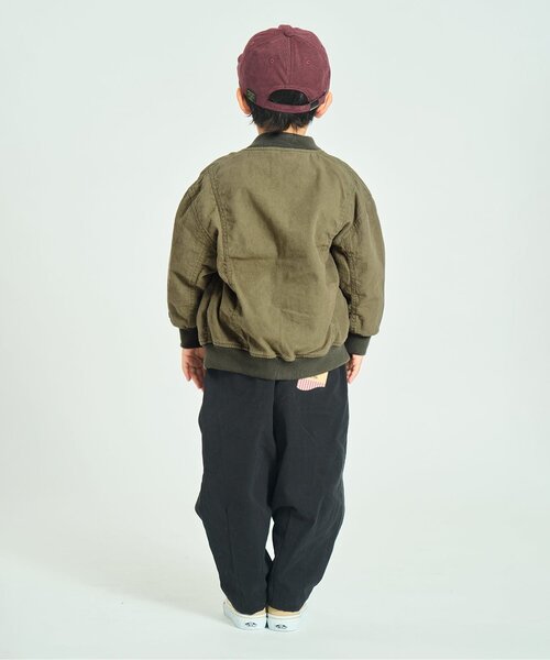 F.O.KIDS(エフオーキッズ)の「【ジュニア対応】タンカースジャケット(テーラードジャケット・キッズ・ベージュ/チャコール/カーキ・80/90/100/110/120/130/140/150/160)」の7枚目の写真