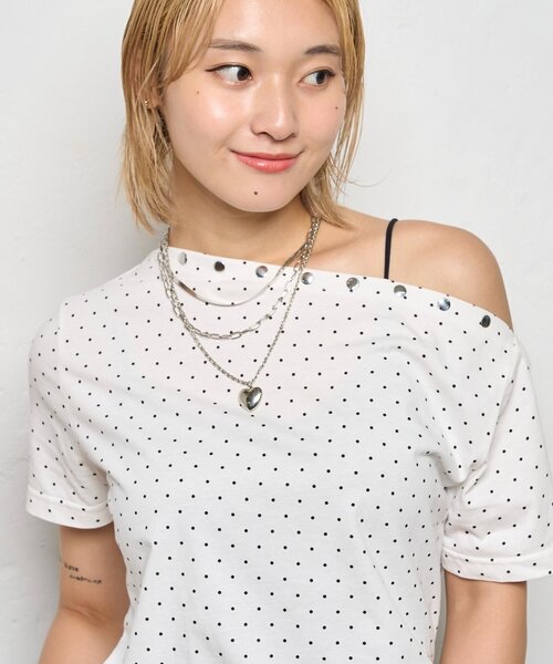 WHO'S WHO gallery(フーズフーギャラリー)の「トリプルセットネックレス(ネックレス・レディース・シルバー・FREE)」の4枚目の写真