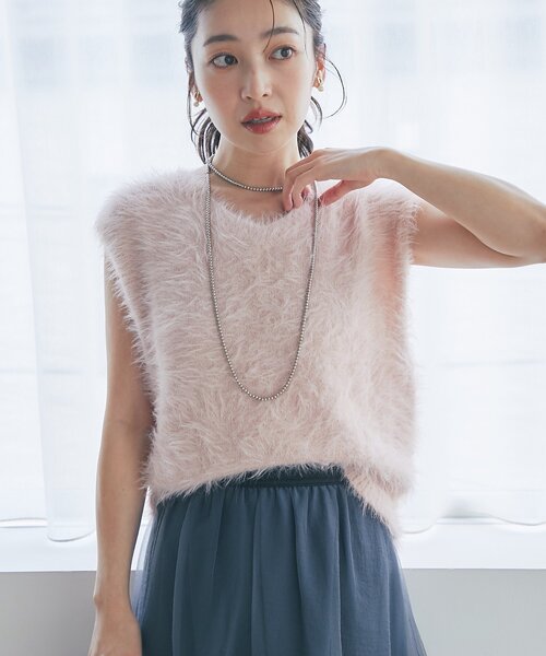 セール】【アンサンブル可】ヘアリーフェザー前後2WAYフレンチ