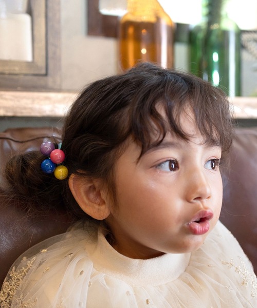 Rora（ローラ）の「スウィート ヘアゴム 5個セット（ヘアゴム・キッズ・カラフル・FREE）」の4枚目の写真
