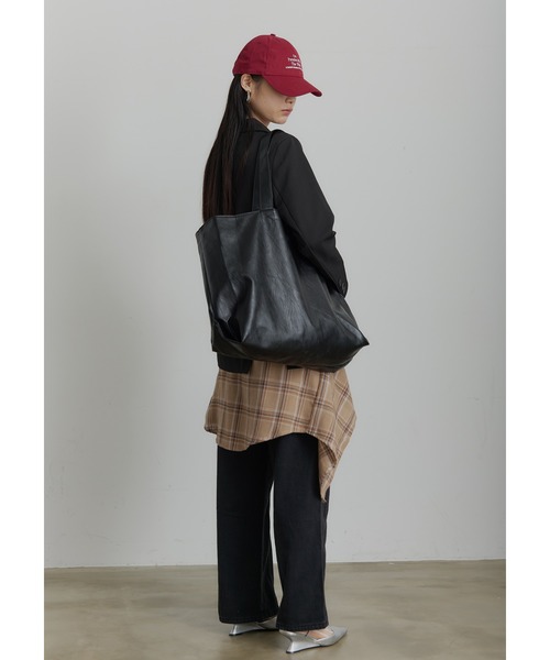 Y’s ビッグレザートートバッグ セール】ビッグ レザー トートバッグ レディース 大容量 A4対応 通勤