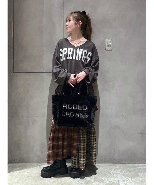 RODEO CROWNS WIDE BOWL(ロデオクラウンズワイドボウル)の「サクランボフェイクパールネックレス(ネックレス・レディース・マルチ・FREE)」の7枚目の写真