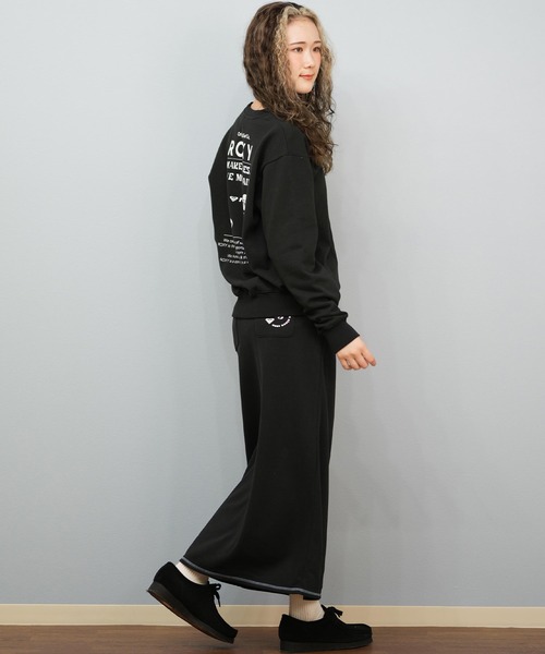 ROXY（ロキシー）の「ROXY/ロキシー スウェットスカート RSK254003（スカート・レディース・ブラック/ブラウン/アイボリー・M/L）」の11枚目の写真