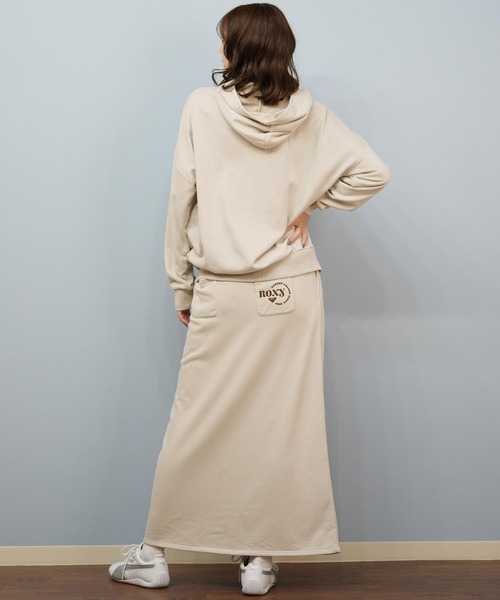ROXY（ロキシー）の「ROXY/ロキシー スウェットスカート RSK254003（スカート・レディース・ブラック/ブラウン/アイボリー・M/L）」の7枚目の写真