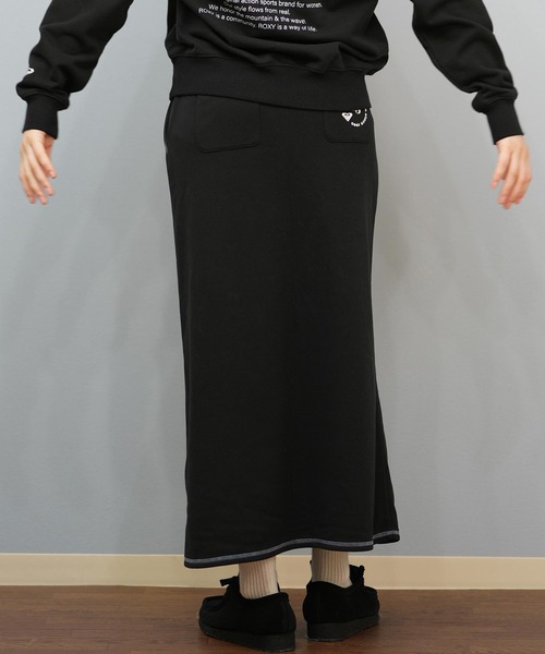 ROXY（ロキシー）の「ROXY/ロキシー スウェットスカート RSK254003（スカート・レディース・ブラック/ブラウン/アイボリー・M/L）」の8枚目の写真