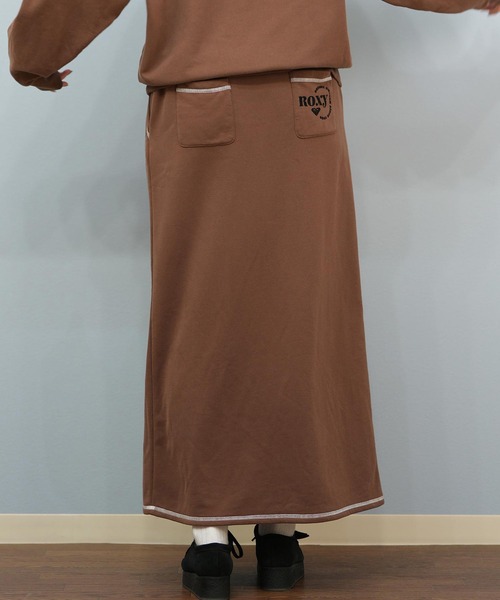 ROXY（ロキシー）の「ROXY/ロキシー スウェットスカート RSK254003（スカート・レディース・ブラック/ブラウン/アイボリー・M/L）」の13枚目の写真