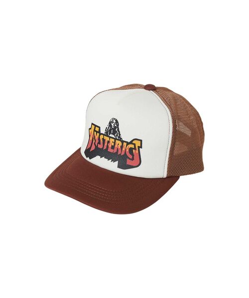 Hysteric メッシュキャップ トラロゴ BAD ASS FIRE LOGO メッシュキャップ|HYSTERIC GLAMOUR MEN