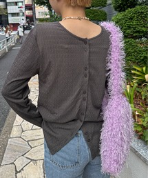 PILIT | 2way カットジャガードカーディガン(カーディガン/ボレロ)