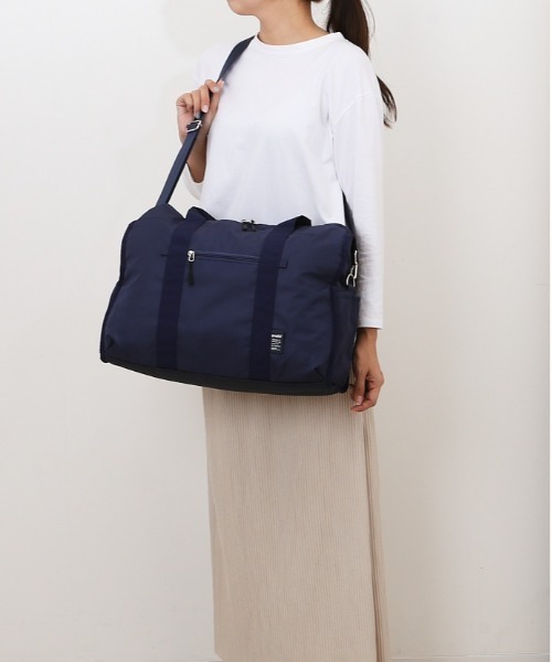 anello(アネロ)の「anello キャリー30LボストンR(ボストンバッグ・レディース・ネイビー/バーガンディー/ブラック/グレー・FREE)」の6枚目の写真