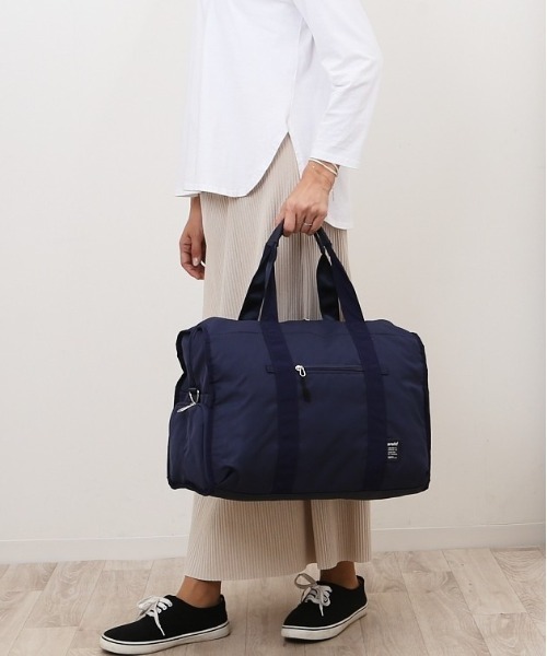 anello(アネロ)の「anello キャリー30LボストンR(ボストンバッグ・レディース・ネイビー/バーガンディー/ブラック/グレー・FREE)」の8枚目の写真