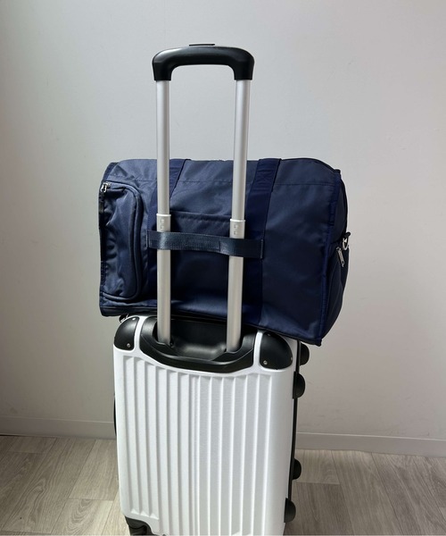 anello(アネロ)の「anello キャリー30LボストンR(ボストンバッグ・レディース・ネイビー/バーガンディー/ブラック/グレー・FREE)」の19枚目の写真