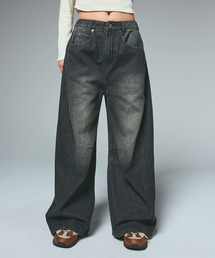 X-girl｜エックスガールのデニムパンツ（ワイド・ルーズ）通販 - ZOZOTOWN