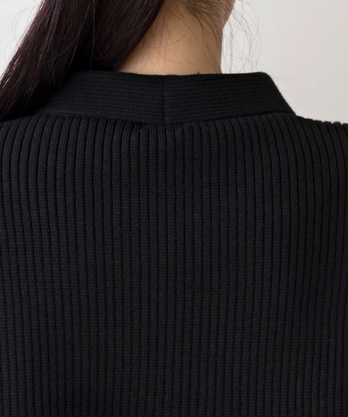 SONO/ソーノ】ﾃｨｱｰﾄﾞﾌﾚｱ ﾁｭﾆｯｸﾆｯﾄﾌﾟﾙｵｰﾊﾞｰ（ニット/セーター）｜Sono