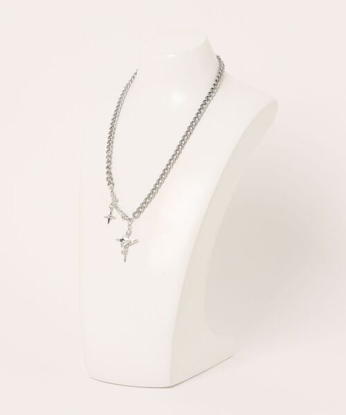 GGD SELECT(ジージーディー セレクト)の「Y2Kネックレス(ネックレス・レディース・シルバー系その他3/シルバー系その他5/シルバー系その他/シルバー/シルバー系その他2/シルバー系その他4/シルバー系その他6・FREE)」の9枚目の写真