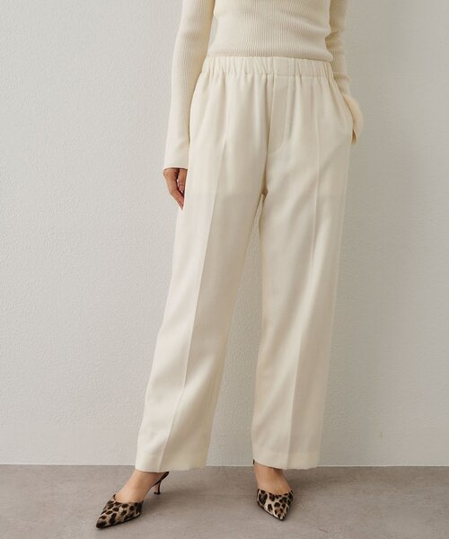 Whim Gazette(ウィムガゼット)の「サキソニーウールパンツ(その他パンツ・レディース・ホワイト系その他/チャコールグレー・FREE)」の19枚目の写真