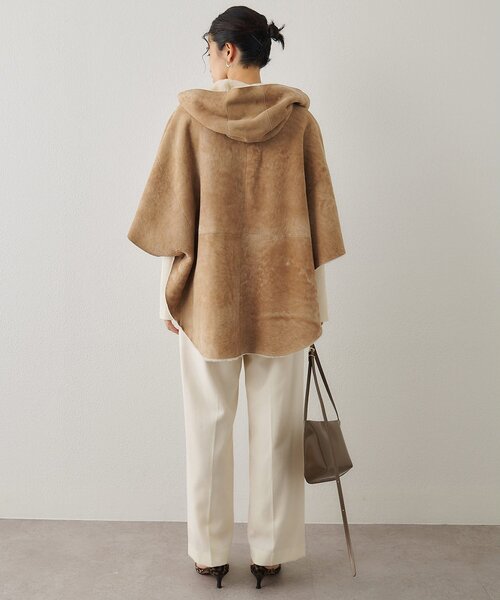 Whim Gazette(ウィムガゼット)の「サキソニーウールパンツ(その他パンツ・レディース・ホワイト系その他/チャコールグレー・FREE)」の22枚目の写真