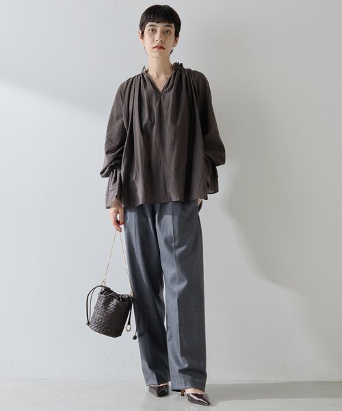 サキソニーウールパンツ（その他パンツ）｜Whim Gazette（ウィム