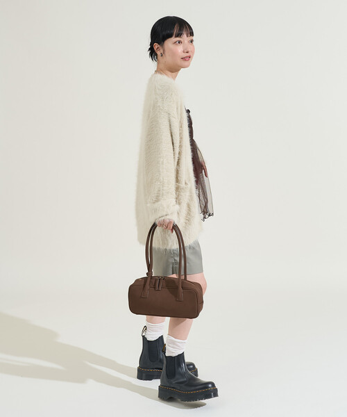 FREAK'S STORE(フリークスストア)の「染めわけ シャギーニットカーディガン(カーディガン/ボレロ・レディース・ブルーグリーン/ライトグレー/ブラウン/ベージュ・フリ-)」の22枚目の写真
