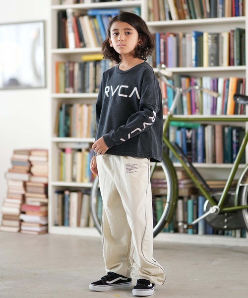 RVCA(ルーカ)の「RVCA/ルーカ MIL NYLON PT キッズ ロンパン ロングパンツ BF046-705(その他パンツ・キッズ・シルバーグレー/ブラック・160cm/150cm/140cm)」の16枚目の写真