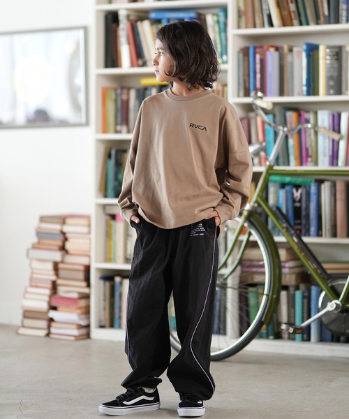 RVCA(ルーカ)の「RVCA/ルーカ MIL NYLON PT キッズ ロンパン ロングパンツ BF046-705(その他パンツ・キッズ・シルバーグレー/ブラック・160cm/150cm/140cm)」の7枚目の写真