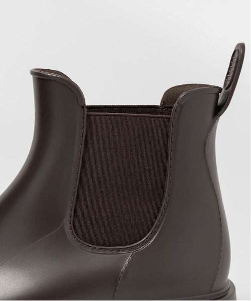 RANDA(ランダ)の「ボリュームソールサイドゴアレインブーツ(レインシューズ・レディース・ブラック/ダークブラウン・S/M)」の14枚目の写真