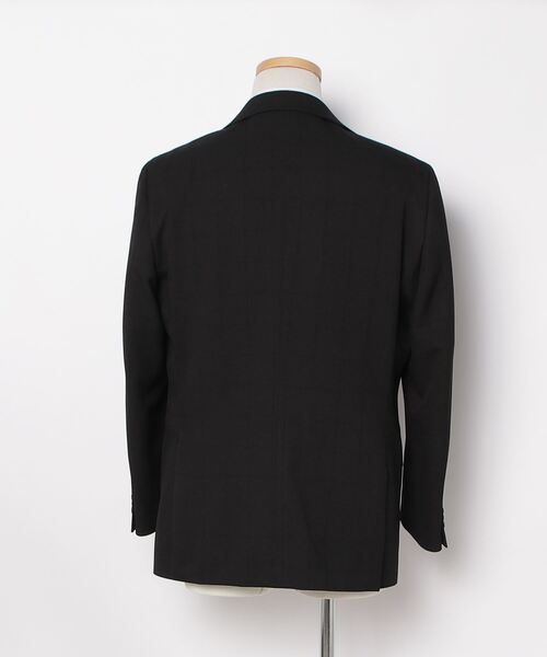 Perfect Suit FActory（パーフェクトスーツファクトリー）の「《WOOLY WASH SUIT》WEB限定スーツ【洗える/ウールライク】スリーピース　千鳥×ウィンドペン　ブラック（スーツセット・メンズ・ブラック・AB6/AB7/Y5/Y6/AB5/A5/A6/A4/A7/AB4/AB8/A8/Y7/Y4）」の17枚目の写真