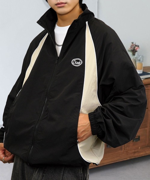 セール】ボリューム袖 タスランナイロン 短丈可 フルジップ トラック