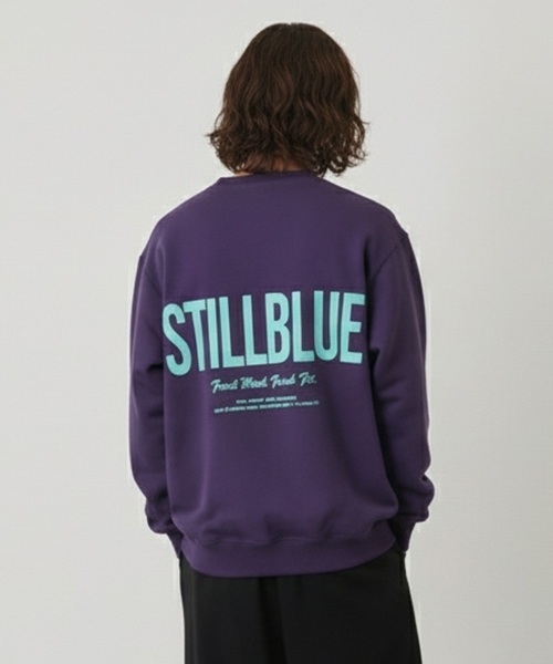 GLAZOS（グラソス）の「【プチプラ】【乾きやすい】アソートバックプリントトレーナー（スウェット・キッズ・ブラック/オートミール/パープル/ブラウン・150cm/160cm/170cm）」の4枚目の写真