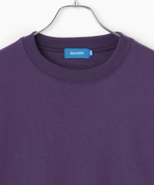 GLAZOS（グラソス）の「【プチプラ】【乾きやすい】アソートバックプリントトレーナー（スウェット・キッズ・ブラック/オートミール/パープル/ブラウン・150cm/160cm/170cm）」の10枚目の写真