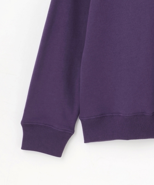 GLAZOS（グラソス）の「【プチプラ】【乾きやすい】アソートバックプリントトレーナー（スウェット・キッズ・ブラック/オートミール/パープル/ブラウン・150cm/160cm/170cm）」の11枚目の写真