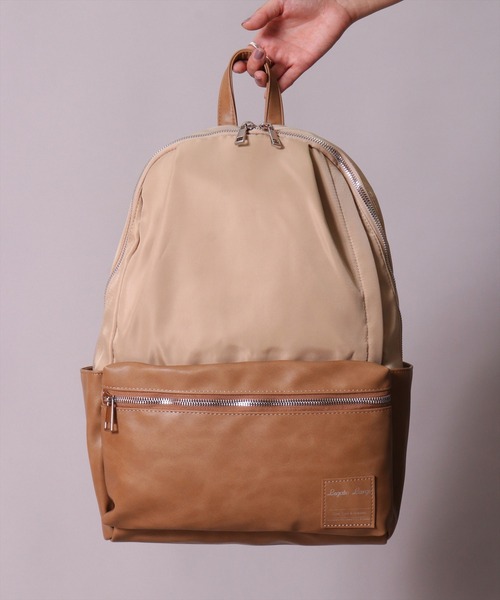 Legato Largo(レガートラルゴ)の「(LF)【Legato Largo】10ポケット/15L コンビネーション リュック(バックパック/リュック・レディース・ブラック/ネイビー/グレー/グレイッシュベージュ・ONE SIZE)」の7枚目の写真