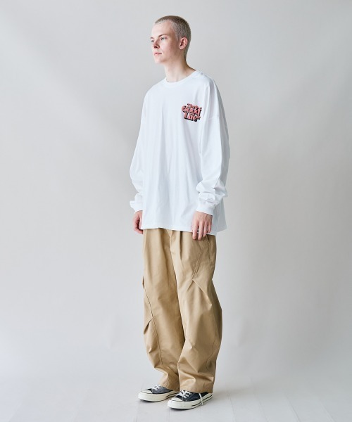 rehacer(レアセル)の「rehacer : SOLOTEX Cocoon Trousers / ソロテックス コクーン トラウザーズ(チノパンツ・メンズ・ベージュ/ブラック/ネイビー・MEDIUM/SMALL/LARGE)」の16枚目の写真