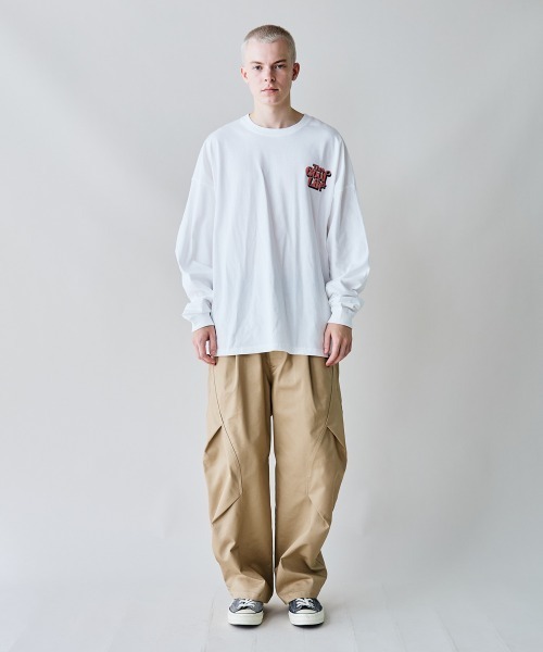 rehacer(レアセル)の「rehacer : SOLOTEX Cocoon Trousers / ソロテックス コクーン トラウザーズ(チノパンツ・メンズ・ベージュ/ブラック/ネイビー・MEDIUM/SMALL/LARGE)」の18枚目の写真