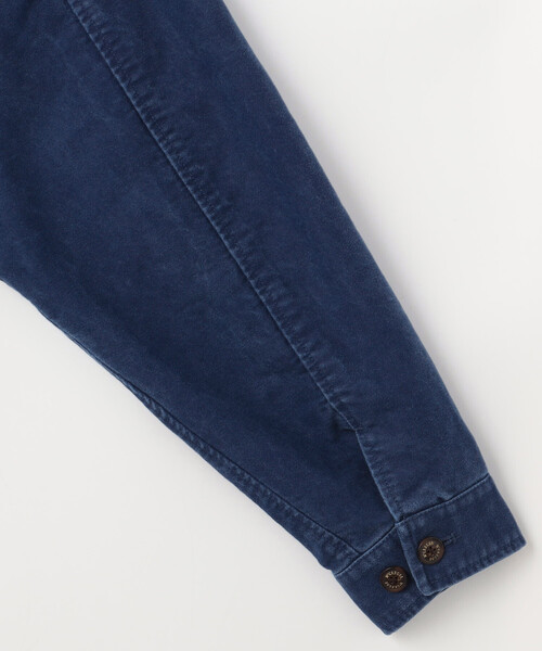 McGREGOR（マックレガー）の「McGREGOR COLLECTION/マックレガー コレクション 別注 モールスキン カバーオール（ブルゾン・メンズ・ブラック/ベージュ/ブルー・MEDIUM/LARGE）」の6枚目の写真