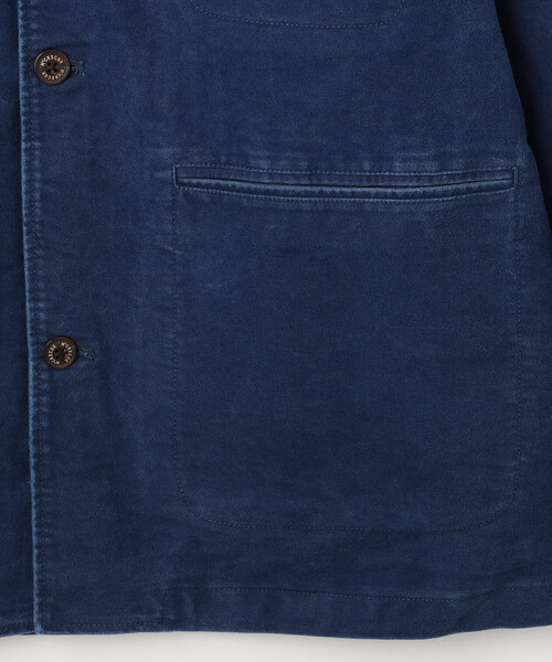 McGREGOR（マックレガー）の「McGREGOR COLLECTION/マックレガー コレクション 別注 モールスキン カバーオール（ブルゾン・メンズ・ブラック/ベージュ/ブルー・MEDIUM/LARGE）」の9枚目の写真