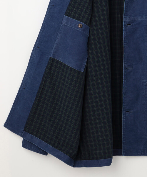 McGREGOR（マックレガー）の「McGREGOR COLLECTION/マックレガー コレクション 別注 モールスキン カバーオール（ブルゾン・メンズ・ブラック/ベージュ/ブルー・MEDIUM/LARGE）」の15枚目の写真