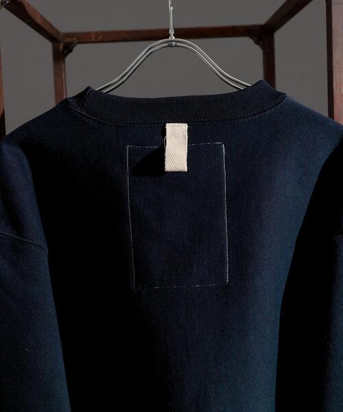 THE GOODLAND MARKET(ザグッドランドマーケット)の「『別注』That’s×THE GOODLAND MARKET The Sweatshirt 12oz(スウェット・メンズ・ネイビー/ベージュ・MEDIUM/LARGE/X-LARGE)」の4枚目の写真