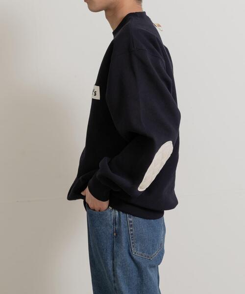 THE GOODLAND MARKET(ザグッドランドマーケット)の「『別注』That’s×THE GOODLAND MARKET The Sweatshirt 12oz(スウェット・メンズ・ネイビー/ベージュ・MEDIUM/LARGE/X-LARGE)」の11枚目の写真