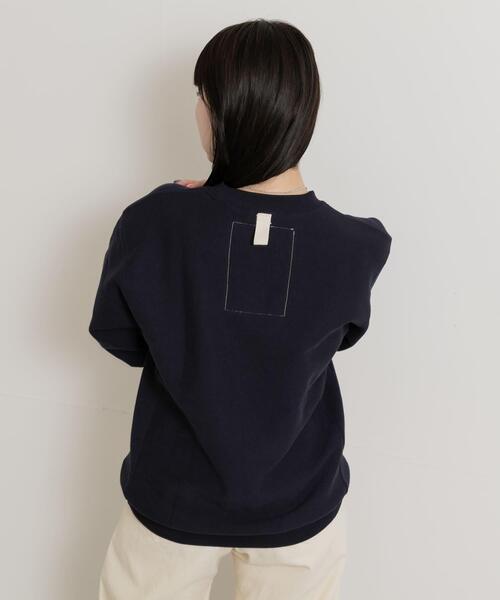 THE GOODLAND MARKET(ザグッドランドマーケット)の「『別注』That’s×THE GOODLAND MARKET The Sweatshirt 12oz(スウェット・メンズ・ネイビー/ベージュ・MEDIUM/LARGE/X-LARGE)」の19枚目の写真
