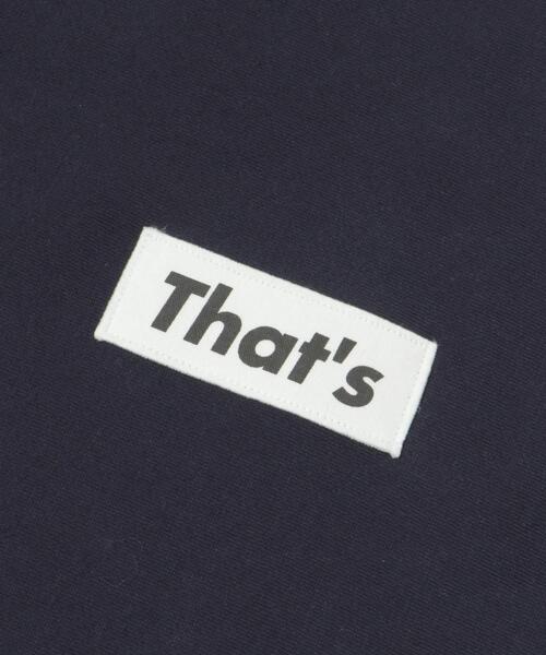 THE GOODLAND MARKET(ザグッドランドマーケット)の「『別注』That’s×THE GOODLAND MARKET The Sweatshirt 12oz(スウェット・メンズ・ネイビー/ベージュ・MEDIUM/LARGE/X-LARGE)」の22枚目の写真