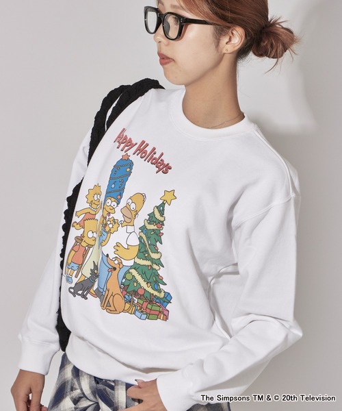 GOOD ROCK SPEED（グッドロックスピード）の「GOOD ROCK SPEED/グッドロックスピード MOVIE&CHARACTER DESIGN SWEAT プリントデザインクルーネックスウェット（スウェット・レディース・ホワイト/アッシュグレー/チャコール・M/L/S/XL）」の2枚目の写真