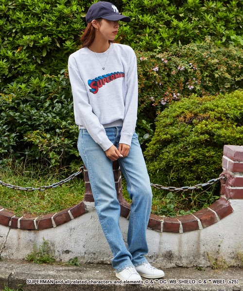 GOOD ROCK SPEED（グッドロックスピード）の「GOOD ROCK SPEED/グッドロックスピード MOVIE&CHARACTER DESIGN SWEAT プリントデザインクルーネックスウェット（スウェット・レディース・ホワイト/アッシュグレー/チャコール・M/L/S/XL）」の11枚目の写真
