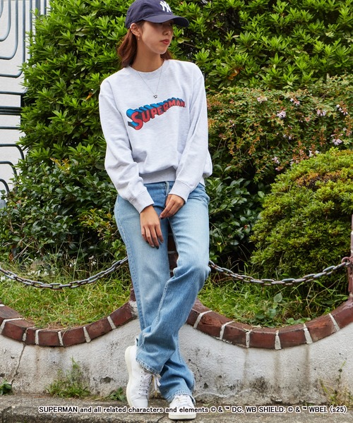 GOOD ROCK SPEED（グッドロックスピード）の「GOOD ROCK SPEED/グッドロックスピード MOVIE&CHARACTER DESIGN SWEAT プリントデザインクルーネックスウェット（スウェット・レディース・ホワイト/アッシュグレー/チャコール・M/L/S/XL）」の14枚目の写真