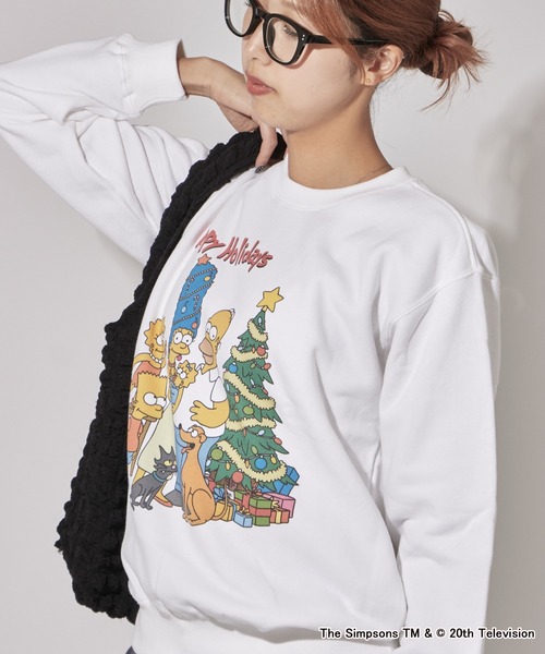 GOOD ROCK SPEED（グッドロックスピード）の「GOOD ROCK SPEED/グッドロックスピード MOVIE&CHARACTER DESIGN SWEAT プリントデザインクルーネックスウェット（スウェット・レディース・ホワイト/アッシュグレー/チャコール・M/L/S/XL）」の7枚目の写真