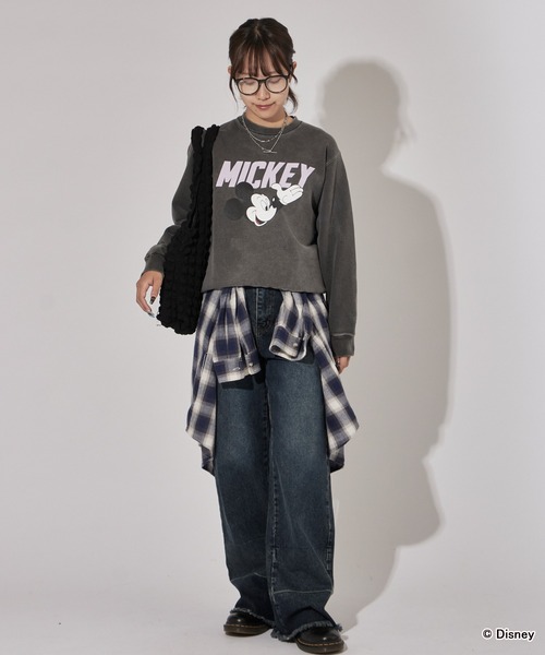 GOOD ROCK SPEED（グッドロックスピード）の「GOOD ROCK SPEED/グッドロックスピード MOVIE&CHARACTER DESIGN SWEAT プリントデザインクルーネックスウェット（スウェット・レディース・ホワイト/アッシュグレー/チャコール・M/L/S/XL）」の12枚目の写真