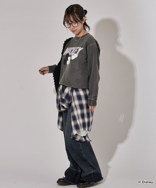 GOOD ROCK SPEED（グッドロックスピード）の「GOOD ROCK SPEED/グッドロックスピード MOVIE&CHARACTER DESIGN SWEAT プリントデザインクルーネックスウェット（スウェット・レディース・ホワイト/アッシュグレー/チャコール・M/L/S/XL）」の17枚目の写真