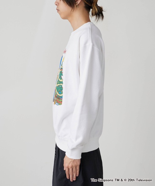 GOOD ROCK SPEED（グッドロックスピード）の「GOOD ROCK SPEED/グッドロックスピード MOVIE&CHARACTER DESIGN SWEAT プリントデザインクルーネックスウェット（スウェット・レディース・ホワイト/アッシュグレー/チャコール・M/L/S/XL）」の5枚目の写真