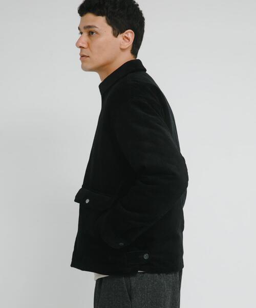 URBAN RESEARCH Sonny Label（アーバンリサーチサニーレーベル）の「パデッドショートジップブルゾン（ブルゾン・メンズ・ブラウン/グレー系その他/ブラック/チャコールグレー・LARGE/MEDIUM）」の7枚目の写真