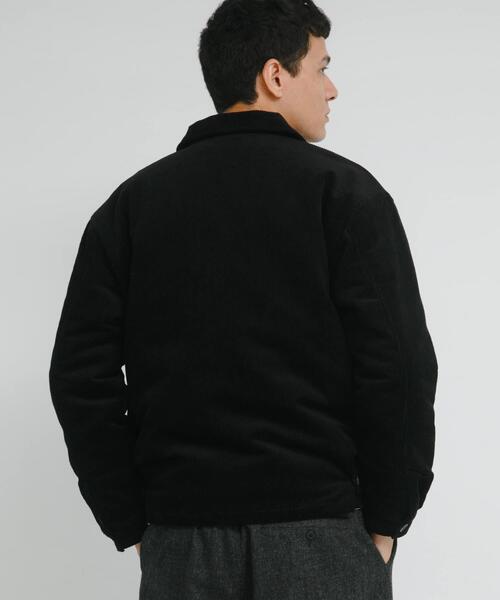 URBAN RESEARCH Sonny Label（アーバンリサーチサニーレーベル）の「パデッドショートジップブルゾン（ブルゾン・メンズ・ブラウン/グレー系その他/ブラック/チャコールグレー・LARGE/MEDIUM）」の8枚目の写真